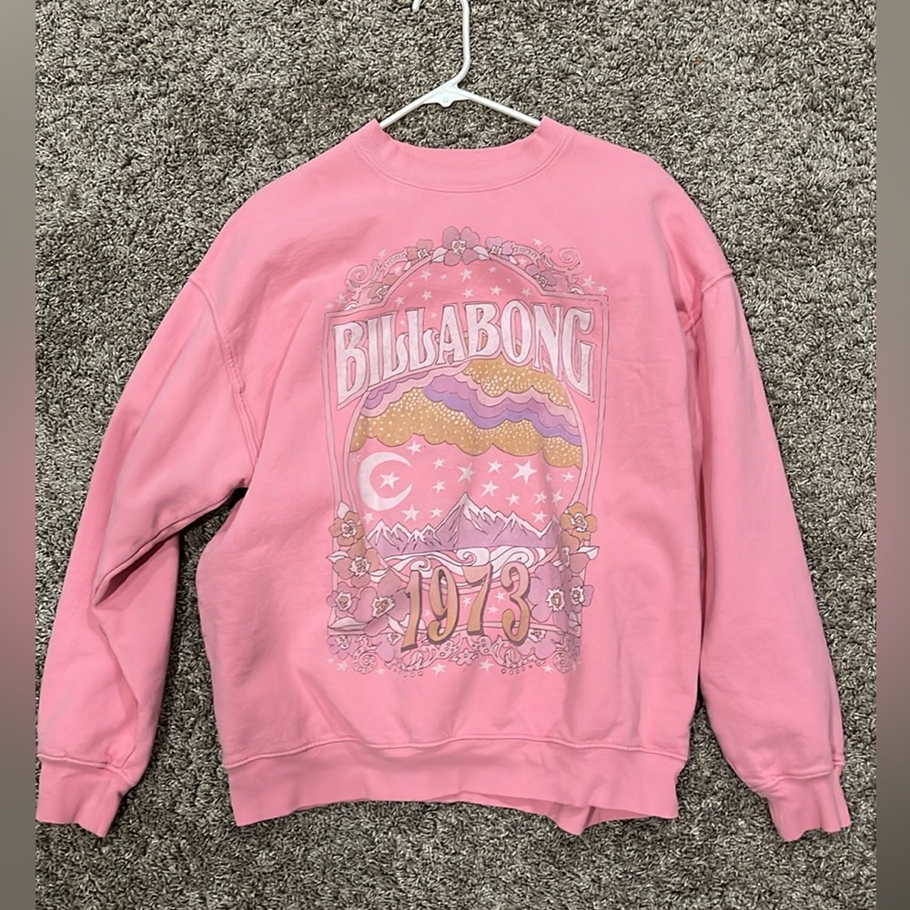Billabong Pink Crewneck
